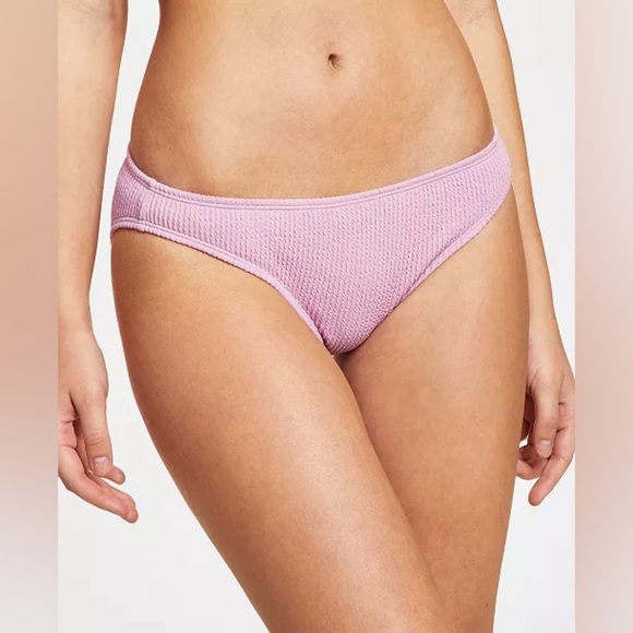 SALT + COVE Juniors' One-Shoulder Top/Textured Hipster Bottoms Bikini Set | NEW! - Picture 5 of 13